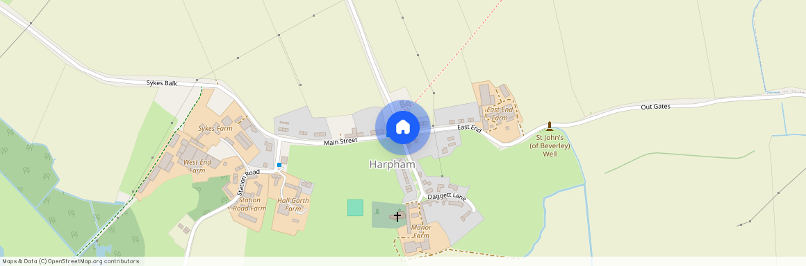 Main Street, Harpham, Driffield, YO25