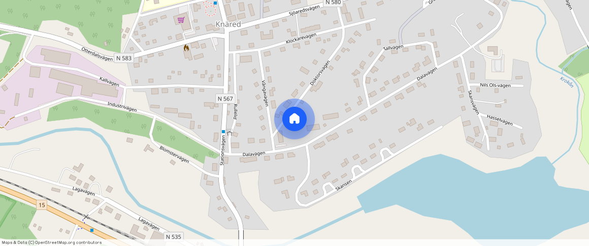 Doktorsvägen **, Knäred