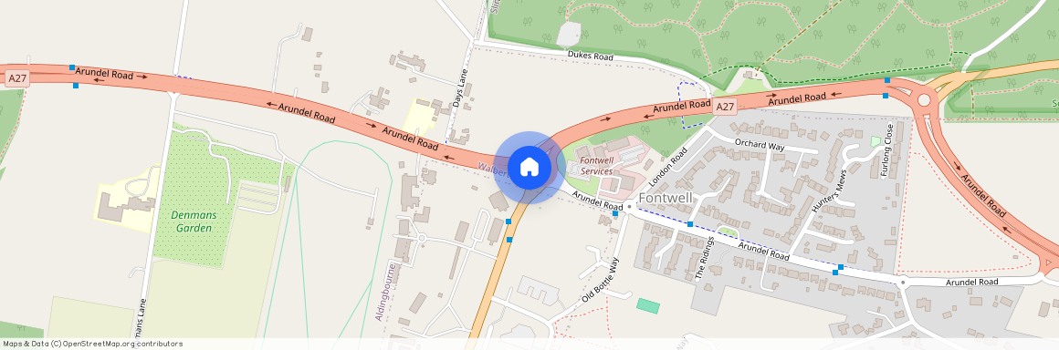 Goodacres, Arundel Road, Fontwell, Arundel, BN18