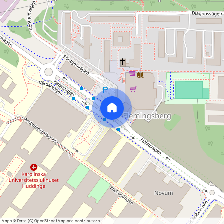 Hälsovägen, Huddinge