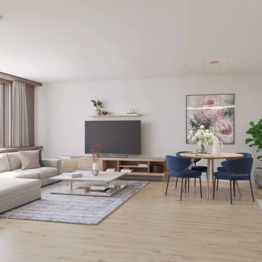 2.5 Zimmer, 74 m², 11. Stock - Photo 1