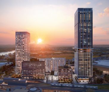 2-Zi.-Erstbezug mit Loggia & Rooftop Pool | TOWER HOMES im V22 - Foto 6