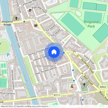 Oliver Plunkett Avenue, Stella Gardens, Irishtown, Dublin 4