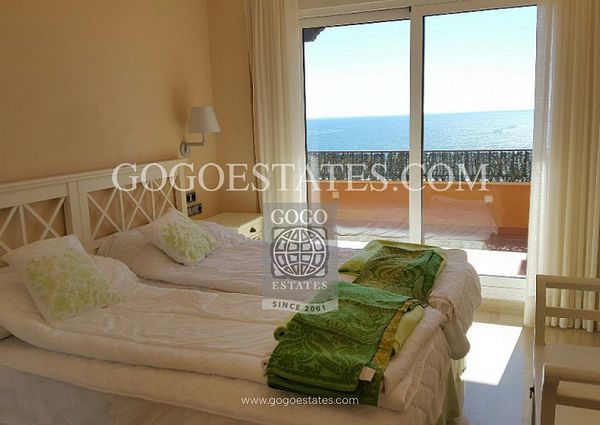Beautiful sea view apartment for rent with large terrace in Isla del fralie Aguilas