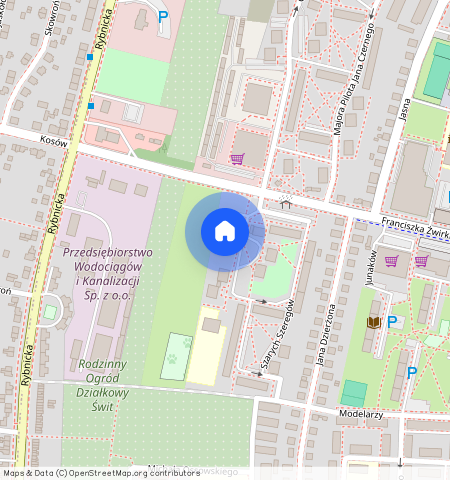 Trynek, ul. Młodych Patriotów, Gliwice