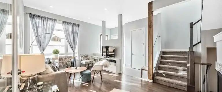 Bright, Modern, Spacious TownHome with AC in a Great Location | 2 - 4713 17 Avenue Northwest, Calgary - Photo 1