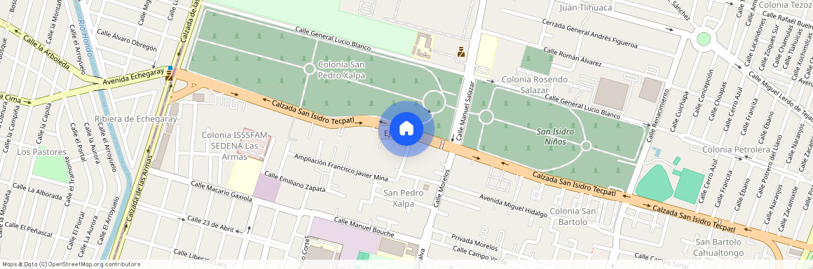 Calzada San Isidro, San Pedro Xalpa, Ciudad de México, Departamento, Ciudad de México