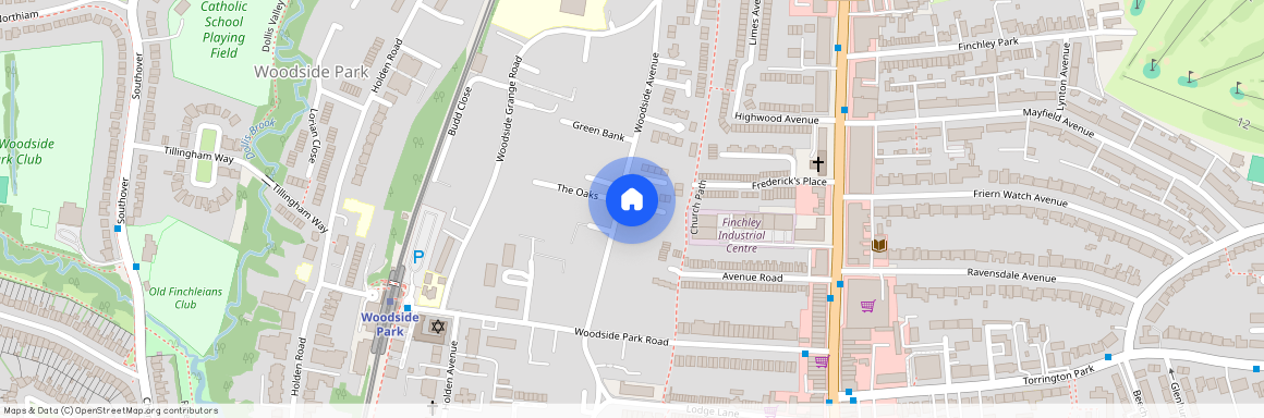 Woodside Avenue, Woodside Park