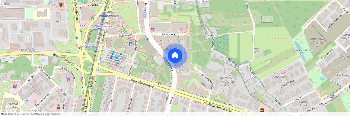 ul. Bukowińska, Ksawerów, Mokotów, Warszawa, mazowieckie