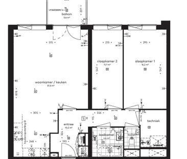 Te huur: Appartement Mangoweg 343 in Leiden - Foto 4