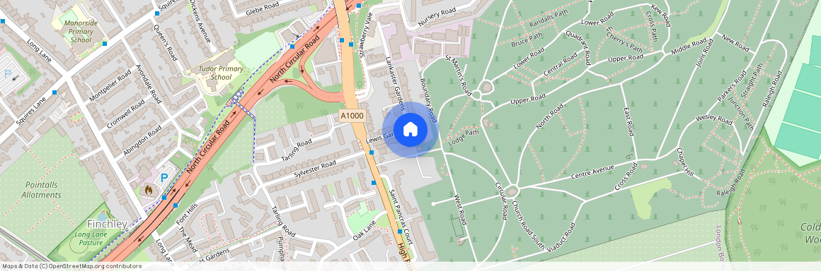 Lankaster Gardens, N2, London