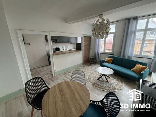 Location Appartement 2 pièces 56m² AVESNES SUR HELPE 59440 - Photo 1