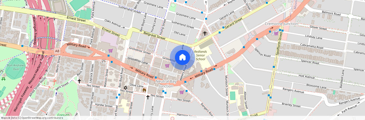 2/80 Grosvenor Street, 2089, Neutral Bay