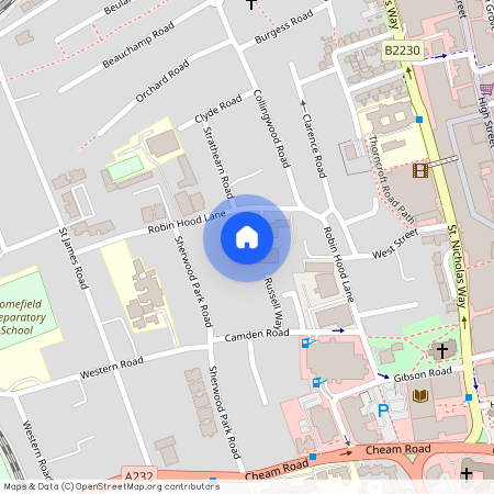 Robin Hood Lane, Sutton