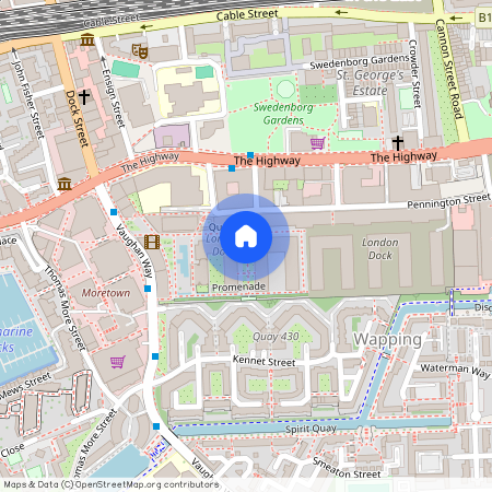 2 Merino Gardens, London Dock, E1W