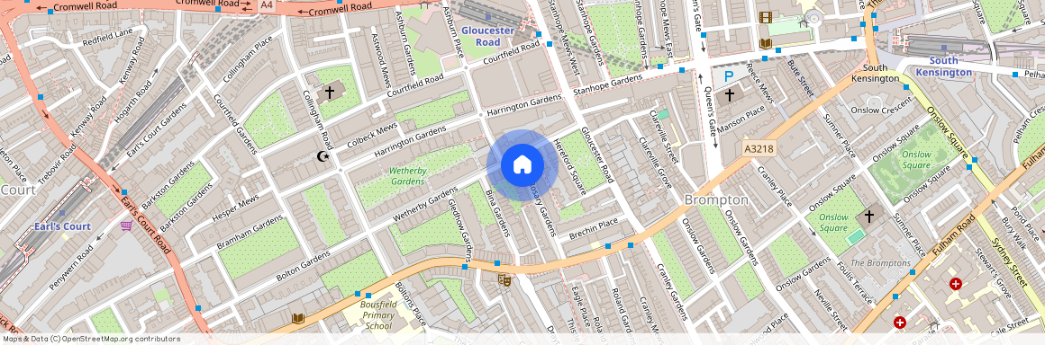 South Kensington, Rosary Gardens, SW7 4NQ, London