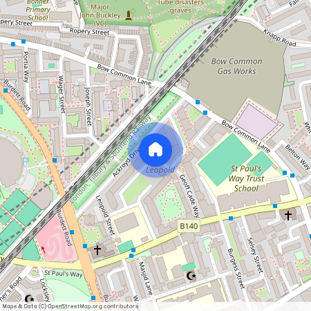 Perley House, 2 Weatherley Cl, London E3 4BQ, UK