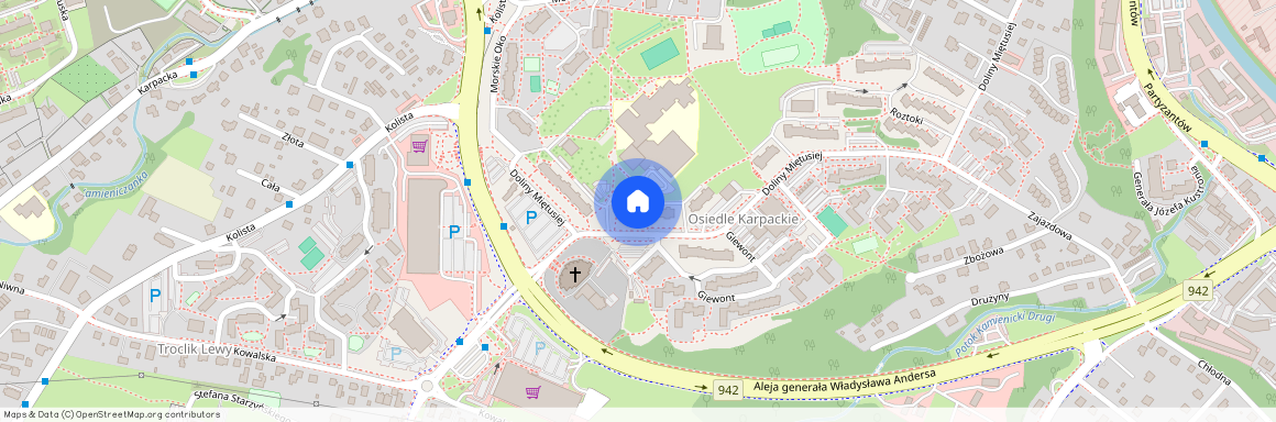 Osiedle Karpackie, Bielsko-Biała, śląskie