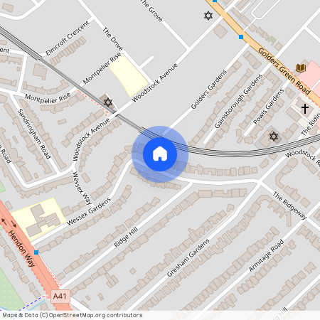 The Ridgeway, Sharel Court, NW11