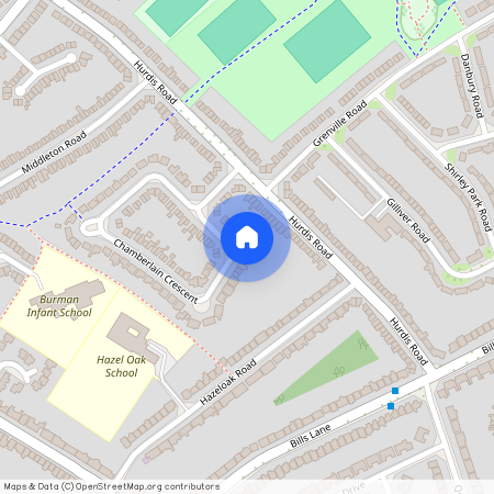 Chamberlain Crescent, Shirley, Solihull, West Midlands, B90