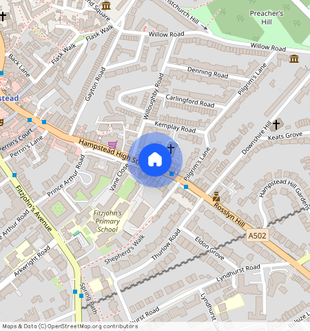 Meadowbank, Primrose Hill NW3, London