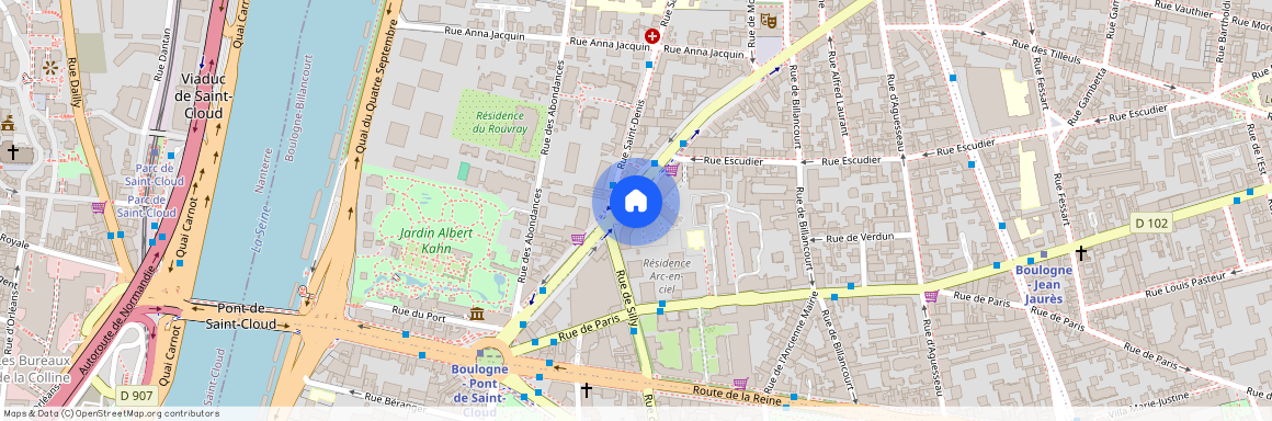 Parchamp–Albert Kahn, Boulogne-Billancourt