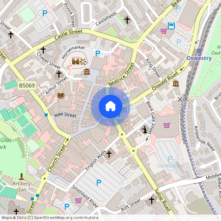 Leg Street, Oswestry, Shropshire