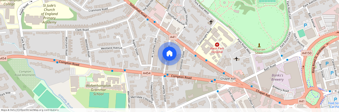 Tettenhall Gate, Haden Hill, Wolverhampton