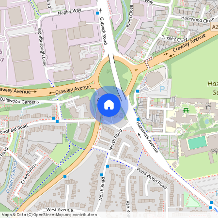 North Road, Crawley, West Sussex. RH10 1JG