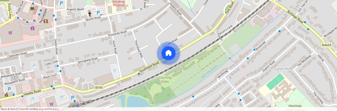 Southfield Road, Hinckley, Leicestershire, LE10 1UB