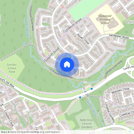 Turnstone Gardens, Lordswood, Southampton