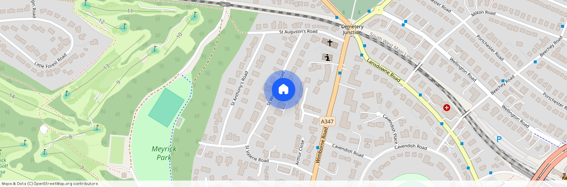 St. Winifreds Road, Bournemouth