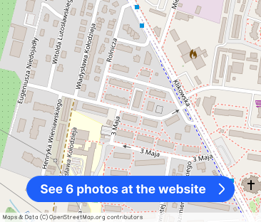 Wieniawskiego, 2-pokojowe, 44,30m2, V piętro, Umeblowane - Photo 1