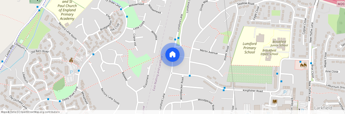 Lunsford Lane, Larkfield, AYLESFORD