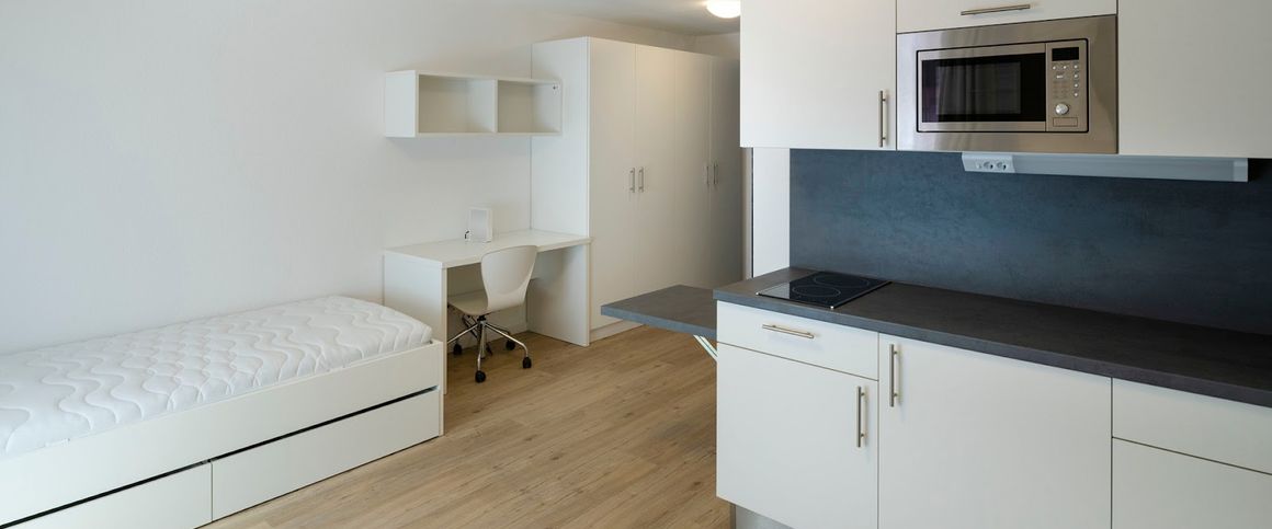 Rollstuhlgerechtes möbliertes Apartment sucht Mieter auf Zeit - Foto 1