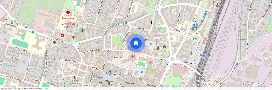 ul. Poprzeczna, Tarnowskie Góry, tarnogórski, śląskie