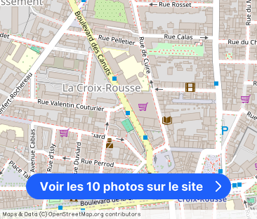 T2 avec terrasse - Quai de Saône, - Photo 1