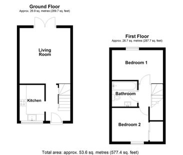 2 bedroom terraced house to rent - Photo 3