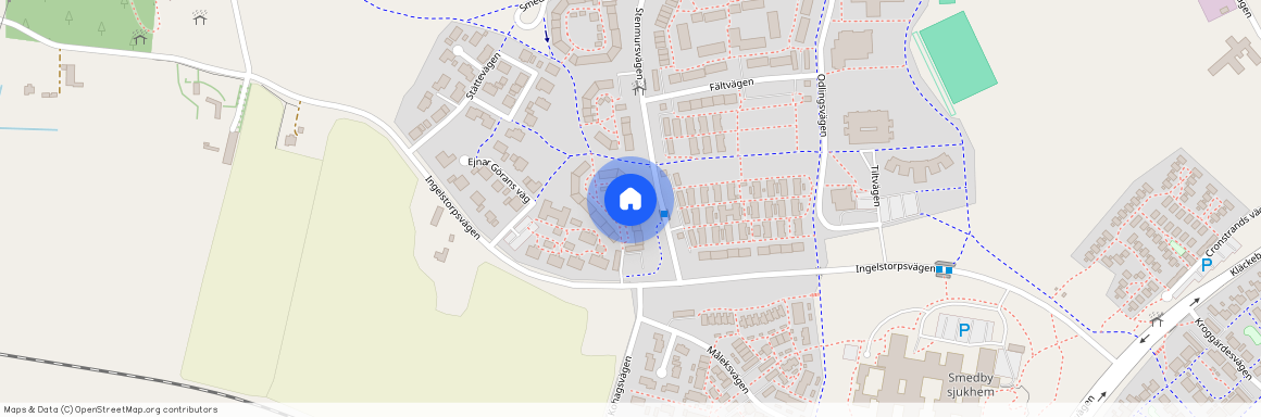 Klappervägen 25, Kalmar