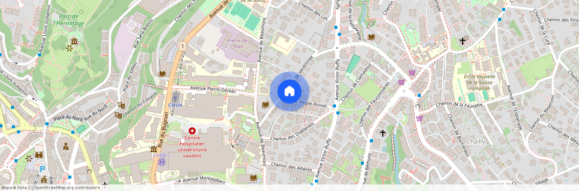 Chemin de Verdonnet 14, 1010 Lausanne, VD