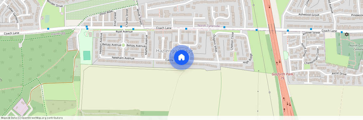 Castle Street, Hazlerigg, Newcastle Upon Tyne