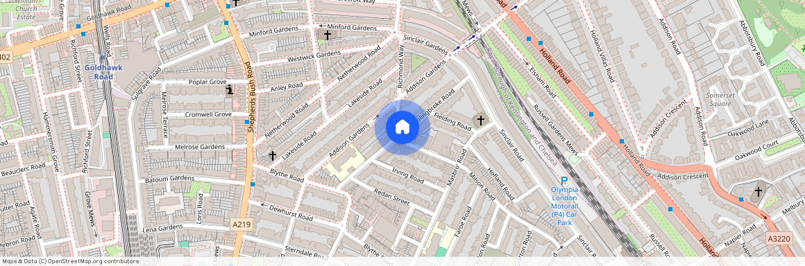 Bolingbroke Road, London, W14, Brook Green, London, W14