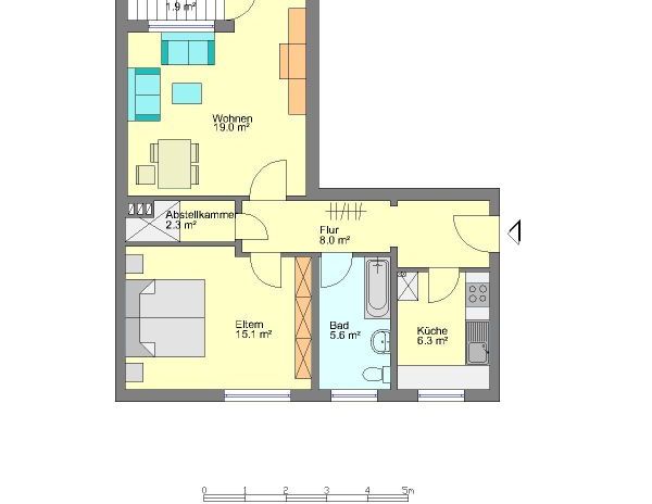 Gemütliche 2-Zimmer Etagenwohnung in Herford! - Photo 1