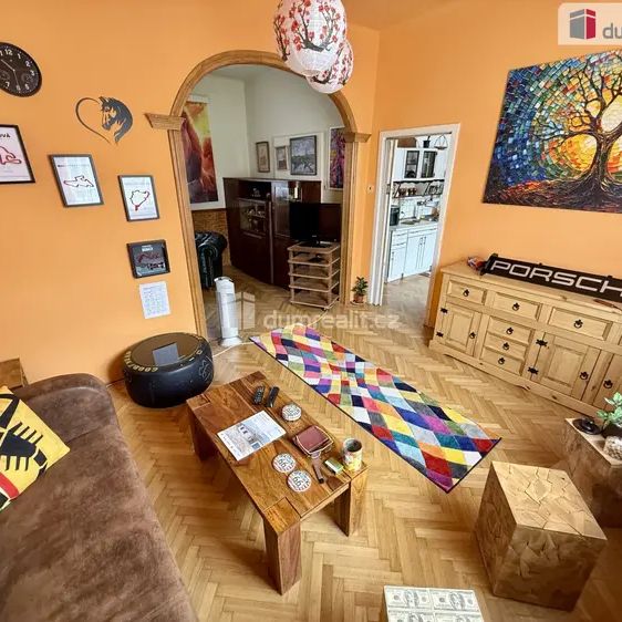 Pronájem stylového bytu 2+1 se zahradou, 70 m, Lobeček - Photo 1