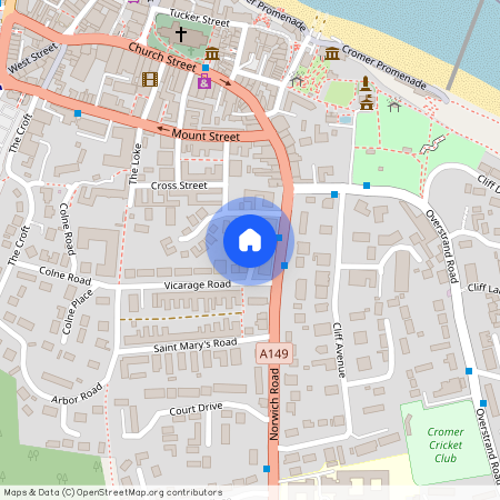 St. Margarets Lane, Cromer, NR27