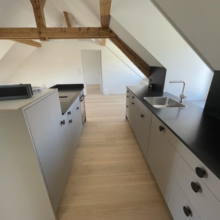 Neue 2.5-Zimmer-Dachwohnung mit freie Blick auf die Alpen - Photo 1