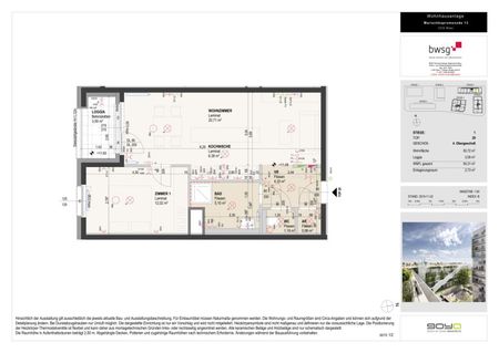 Charmante 2-Zimmer-Wohnung mit Loggia in 1210 Wien - Foto 5