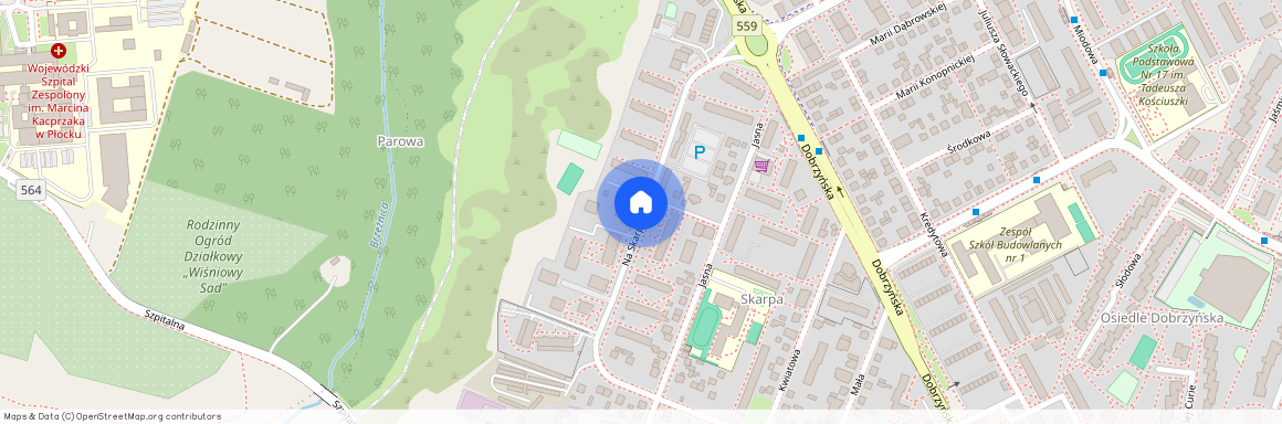 ul. Na Skarpie, Płock, mazowieckie