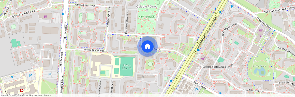 ul. Aleksandra Putry, Suwałki, podlaskie