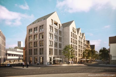 Vier Giebel: Mitten im Herzen von Stuttgart - 13 moderne 2- und 3-Zimmer-Wohnungen - Photo 5